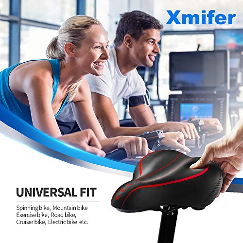 Xmifer Oversized Bike Seat, Comfortable Bike Seat Universal