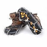 10 Teeth Universal Crampon Anti Slip Ice Cleats Shoe Boot Grips Traction Crampon Snow Spikes Grips Cleats