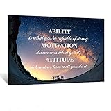 KREATIVE ARTS Large Canvas Quotes Wall Art Ability