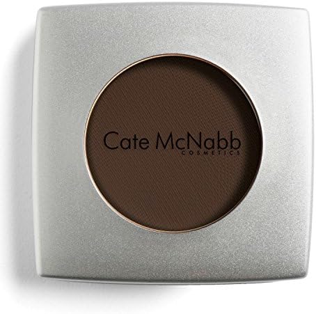 Bark | Matte Dark Brown Mineral-Based Eyeshadow - Paraben-Free, Gluten-Free, Vegan, Cruelty-Free Formula by Cate McNabb Cosmetics, 0.05 oz.