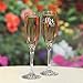 All Things Weddings, Mr. and Mrs. Wedding Glass Champagne Toasting Flutes, Reception or Engagement Bride and Groom Glasses, Set of 2