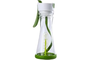 MYCENSE Salad Dressing Shaker Salad Dressing Mixer Kitchen Gadget Easy Pouring Sauces Mixer Mixing Cup for BBQ Home Camping P