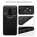 MMHUO Galaxy S9 Plus Wallet Case, Premium PU Leather Galaxy S9 Plus Case with Credit Card Holder Double Magnetic Buttons Flip Shockproof Protective Cover Samsung Galaxy S9 Plus 6.2 Inch - Black