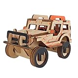 TommoT 3D Wooden Puzzle,Educational Toys for Children,Building Toy,Car Model Kits