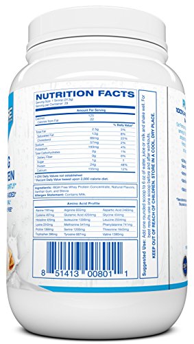 image for Grass Fed Whey Protein Powder | Vanilla 2lb Whey from Grass Fed Califo