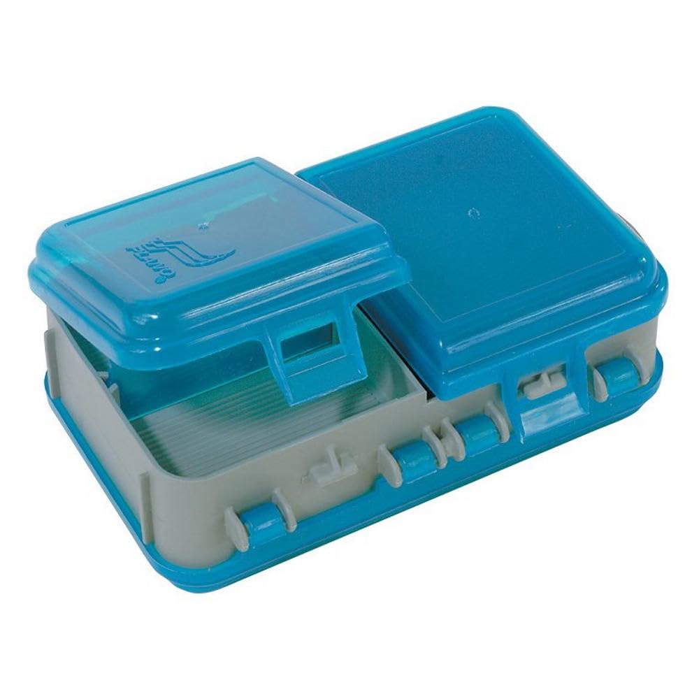 PLANO Double-Sided Adjustable Tackle Organizer,Double Sided Tackle Box, Fishing Equipment Storage Box, compact tackle box, satchel, perfect to store Lures, Hardbaits, Softbaits other fishing tackle