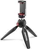 Manfrotto Stand for Universal Cell Phone - Retail Packaging - Black