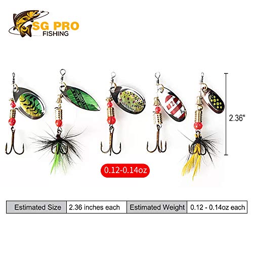 Angelköder, Spinnköder, 10 Stück, mit Angelzubehör, Stahlkopf-Köder, Barsch, Forelle, Lachs, Hartmetall, Spinnköder-Set – Bild 7