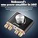 Nobsound Mini 50W x 2 Bluetooth Power Amplifier; 2.0 Channel Stereo Hi-Fi Digital Amp; Wireless Audio Receiver; PC Sound Card for Home Speakers with Power Supply Upgrade Version (Black)
