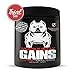 Muscle Bully Gains - Mass Weight Gainer, Whey Protein for Dogs (Bull Breeds, Pit Bulls, Bullies) Increase Healthy Natural Weight, Made in The USA (45 Servings)