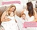 Organic Muslin Swaddle Blankets, Get The Safe & Soft Cuddly Feel - 2 Bibs Gift.