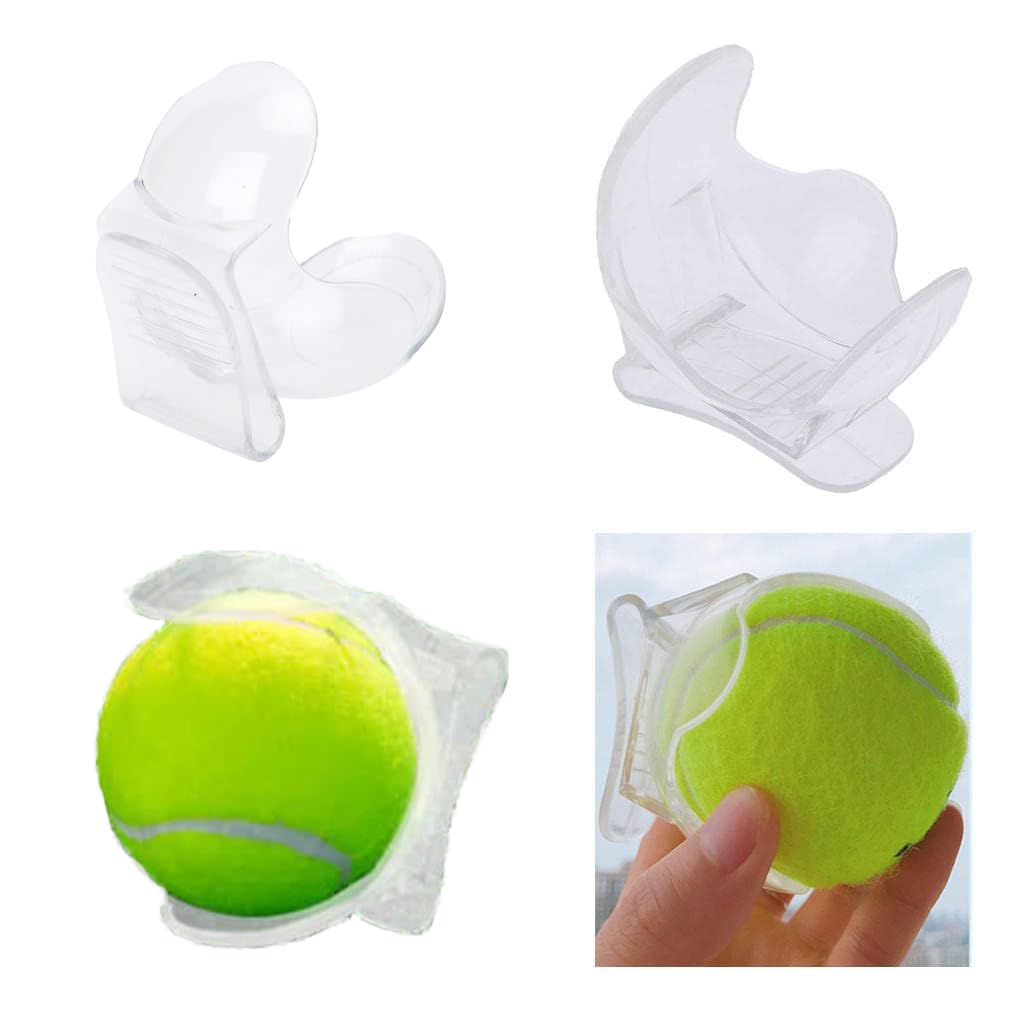 zalati Tennis Ball Clip Belt Pocket Ball Clip-On Holder Waistband Buckle for Training Sports Equipment Accessories