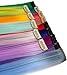 Rhyme 14 PCS Colored Hair Extensions Clip in/On for America Girls and Kids Doll hiar Accessories Wig Pieces Synthetic Hair Extensions (Multicolour)thumb 2