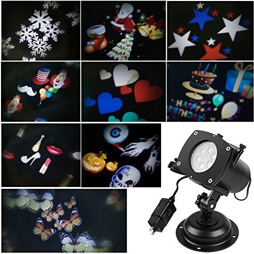 ARINO Holiday Light Projector Image Motion Projection Landscape Spotlight for Outdoor Indoor Valentine\'s Day Decoration