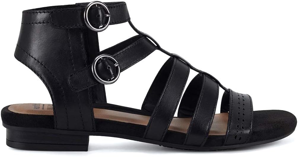 earth origins black sandals