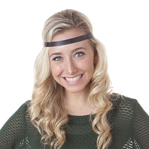 Hipsy 6pk Women's Adjustable NO SLIP Holiday Headband Multi Gift Pack (Animal Print 6pk)