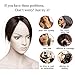 Human Hair Crown Topper Top Hairpieces for Women Clip in Toupee with Thinning Hair Middle Part Hand-made Silk Base at Middle&PU Around Wiglet(10
