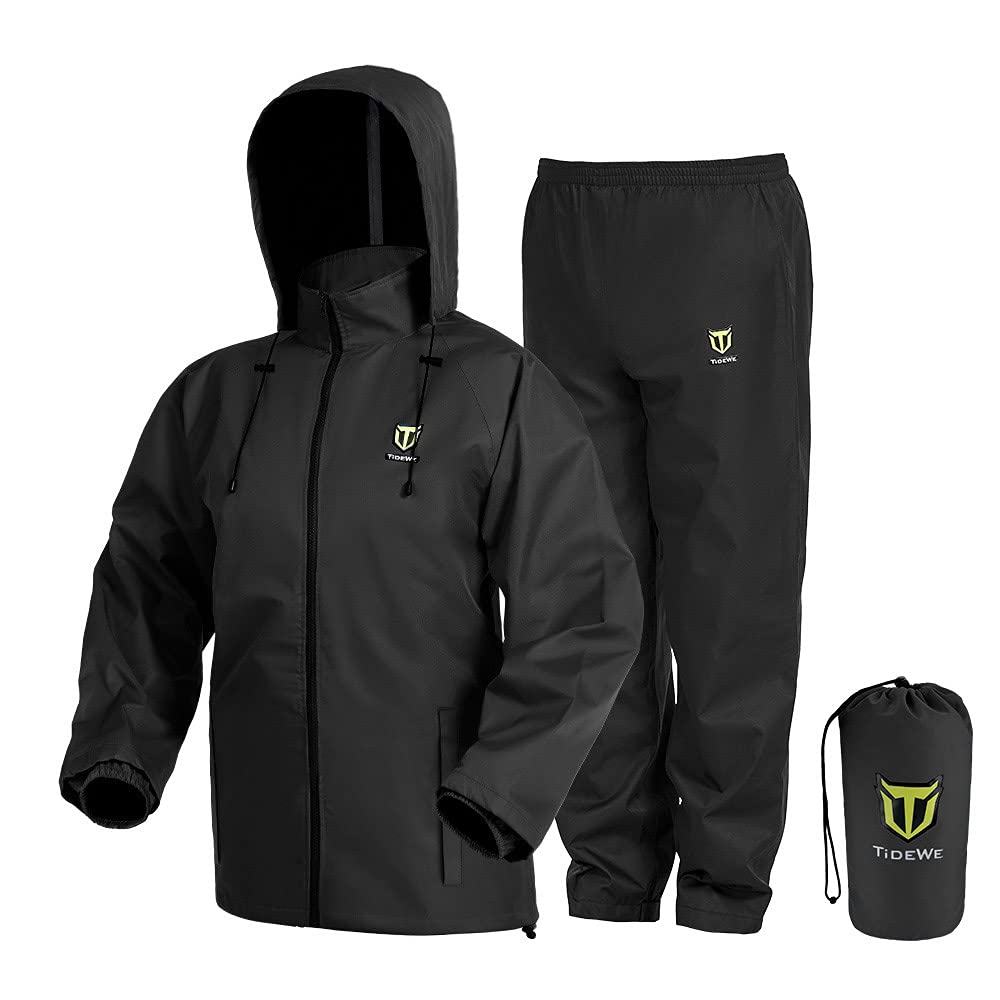 TIDEWE Rain Suit, Waterproof Breathable Lightweight