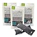 MOSO NATURAL Mini Air Purifying Bag Shoe Deodorizer. Odor Eliminator for Gym Bags, Sneakers and Sports Gear Charcoal Color 6 Pack