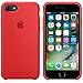 Apple Silicone Case for iPhone 7 - Red