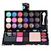 26Colors Cosmetic Eyeshadow Blush Lip Gloss Powder Makeup Palette (Black)