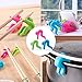 JEDELEOS Silicone Lid Holders, Tiny Rubber People for Soup Pots, Spill-proof Steam Releaser, Kitchen Gadgets for Cooking (Pack of 6)