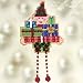 Oli Elf Beaded Counted Cross Stitch Christmas Ornament Kit Mill Hill 2012 Winter Holiday MH18-2302