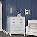 Evolur Madison Tall Chest, Antique Grey Mist