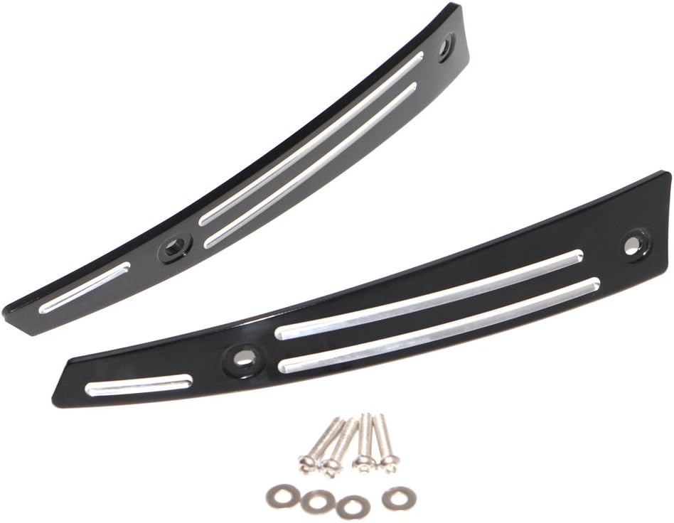 Senkauto Black Windshield Side Trim For 2015 2016 2017 2018 Harley Davidson Road Glide Special Ultra FLTRU FLTRX