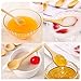 Qingsun 10 Pcs/Lot Tableware Wooden Spoon 14.5 3.6cm Natural Wooden Honey Jam Spoon Child Spoon Retro Soup Spoon