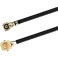 Superbat MHF4/IPEX4/IPX4 to U.FL Cable (10cm/3.9") - Female to IPX (IPEX/UFL) Male RF Pigtail - 1.13MM Low-Loss Extension 2-Pack