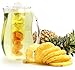 Estilo Acrylic Fruit Infusion Pitcher with Ice Core 2 Liter (72 oz/2.1 quart)