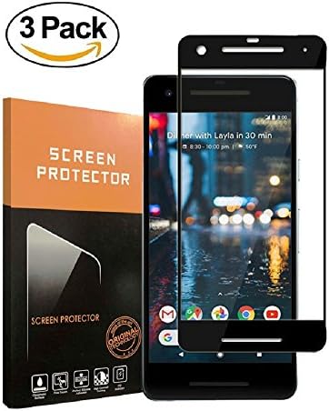 For Google Pixel 2 Screen Protector[3 Pack],Onexix [3D Curved Full Coverage] [Anti-Scratch] [Bubble Free][Case Compatible] Protective PET Film Screen Soft Flexible Cover For Google Pixel2