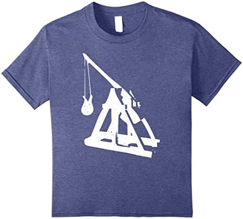 Kids Trebucket Siege Engine Shirt 12 Heather Blue