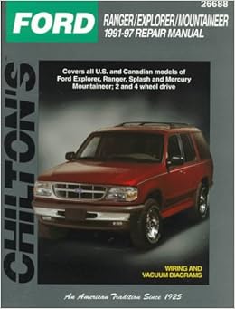 Ford Ranger Explorer Mountaineer 1991 97 Total Car Care