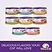 Wellness Signature Selects Natural Canned Grain Free Wet Cat Food, Flaked Tuna & Wild Salmon, 2.8-Ounce Can