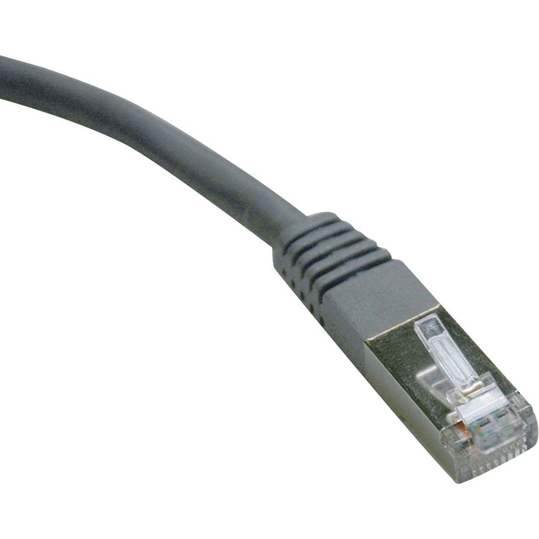 Tripp Lite Cat6 Gigabit Molded Shielded Patch Cable STP (RJ45 M/M) - Grey, 3.05 m / 10-ft. (N125-010-GY)