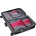 eBags Classic Packing Cubes - 4pc Small/Med Set (Raspberry)