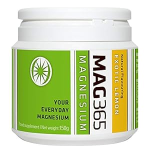 MAG365 Magnesium with Exotic Lemon Food Supplement, 200 g