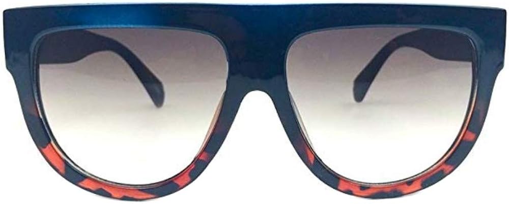 flat top ombre sunglasses