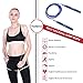 TOMSHOO Jump Rope Upgraded Self-Locking Adjustable Length Lightweight Jump Rope with 2 Ropes, Plug and Play Skipping Rope, Home Gym Training Exercise for Men Women Children