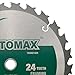 TOMAX 8-1/4-Inch 24 Tooth ATB Framing Saw Blade with 5/8-Inch DMK Arbor