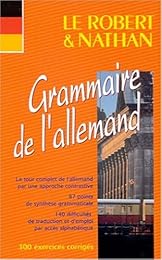Le  Robert & Nathan, grammaire de l'allemand