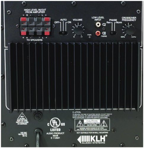 klh 10 inch subwoofer