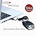 Meilan Cree LED Bike Light, USB Rechargeable Bicycle Headlight,Automatic Light System,Yellow Daytime Light, Flashlight, Waterproof and Easy To Instal
