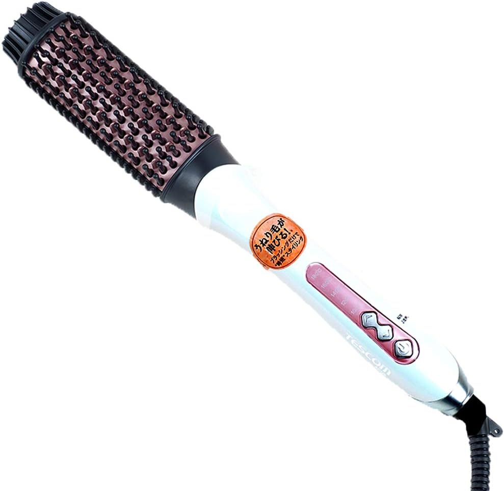 QIMENG Hot Air Brush, Anion Anti-Scalding, Fluffy Hair, Straight Curl Dual-Use, Straight Hair Comb, Home, Travel, Woman, Schoolgirl