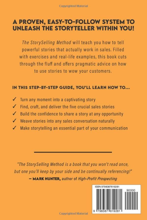 Mua The StorySelling Method: Master the Art of Storytelling to Build ...