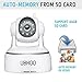 IP Camera, Uokoo 720P WiFi Security Camera Internet Surveillance Camera Built-in Microphone, Pan/Tilt with 2-Way Audio,Baby Video Monitor Nanny Cam, Night Vision Wireless IP Webcam (White-720P)