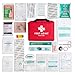 First Aid Kit for Car, Home, Traveling, Camping, Office or Sports | 200 Pieces Bag Equipped with Medical Supplies for Emergency and Survival