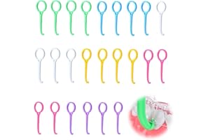 YUHENGCT 24PCS Aligner Removal Tool，Retainer Remover Tool，Retainer Pull Tool，6 Colors Clear Aligner Removal Tool For Removabl